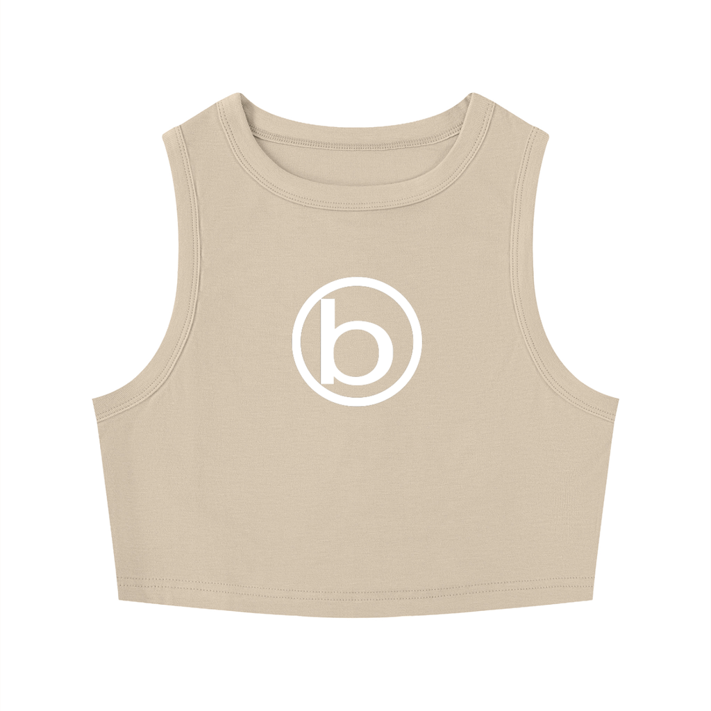 B LOGO WMNS CROPPED TANK