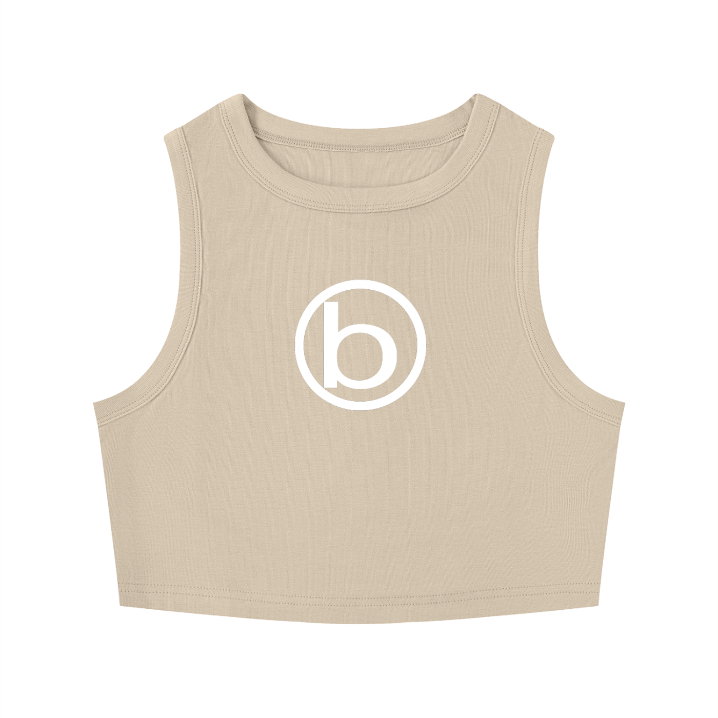 B LOGO WMNS CROPPED TANK