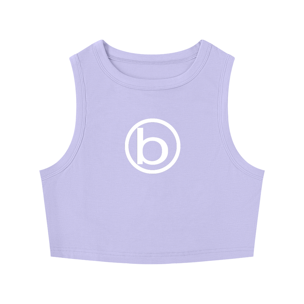 B LOGO WMNS CROPPED TANK