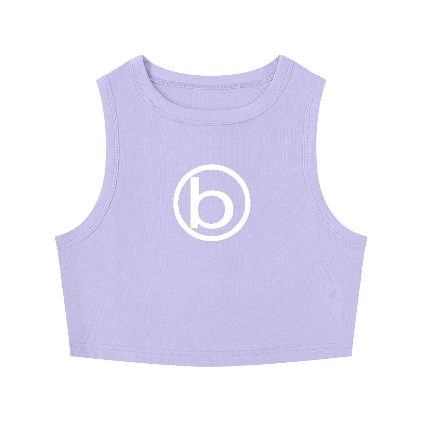 B LOGO WMNS CROPPED TANK