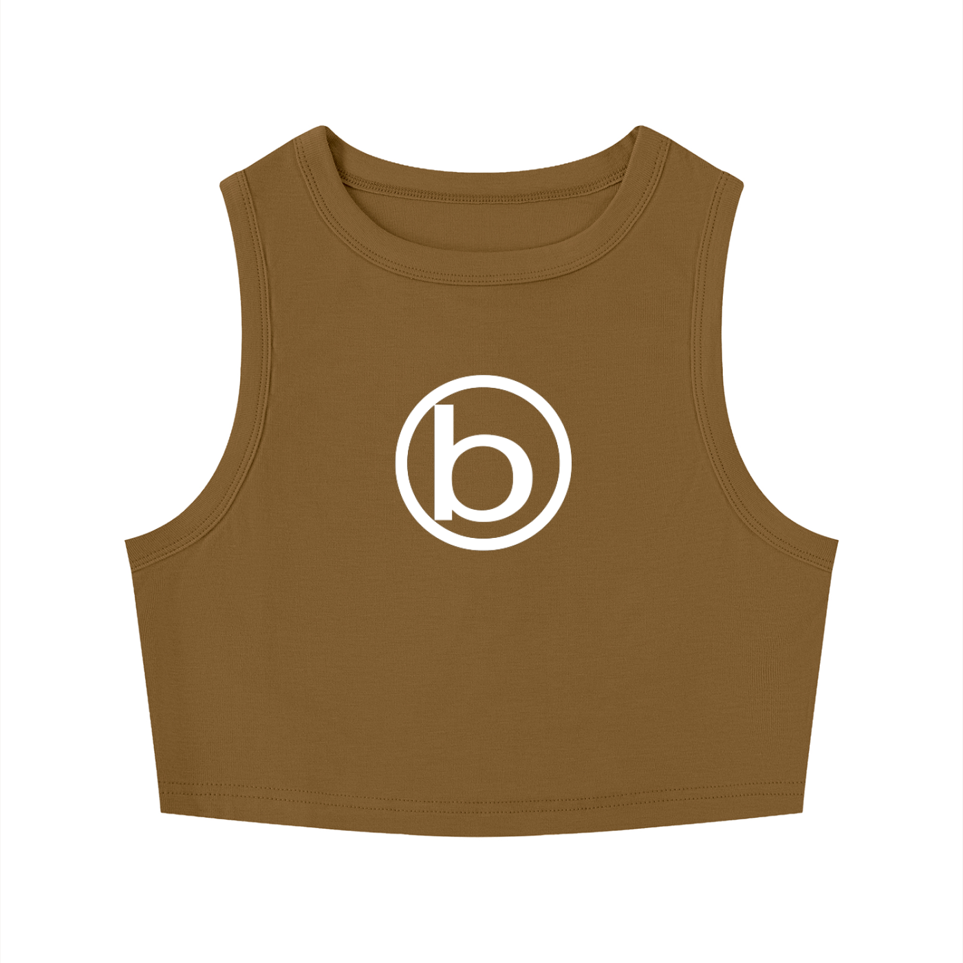B LOGO WMNS CROPPED TANK